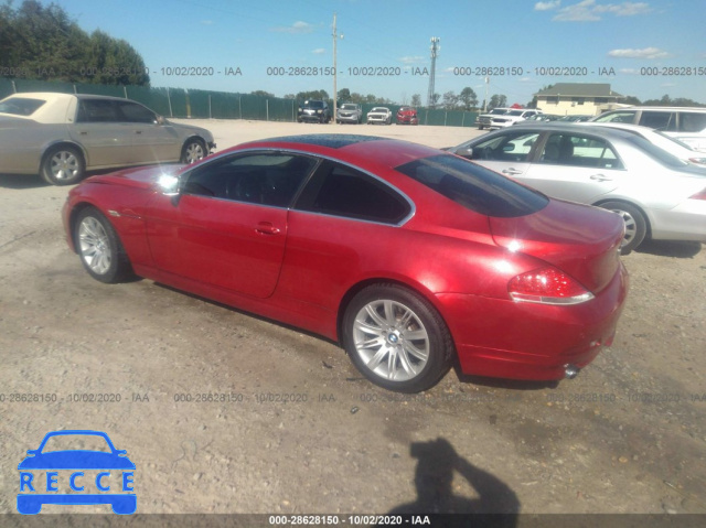 2006 BMW 6 SERIES 650CI WBAEH13496CR51286 image 2