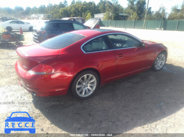 2006 BMW 6 SERIES 650CI WBAEH13496CR51286 зображення 3