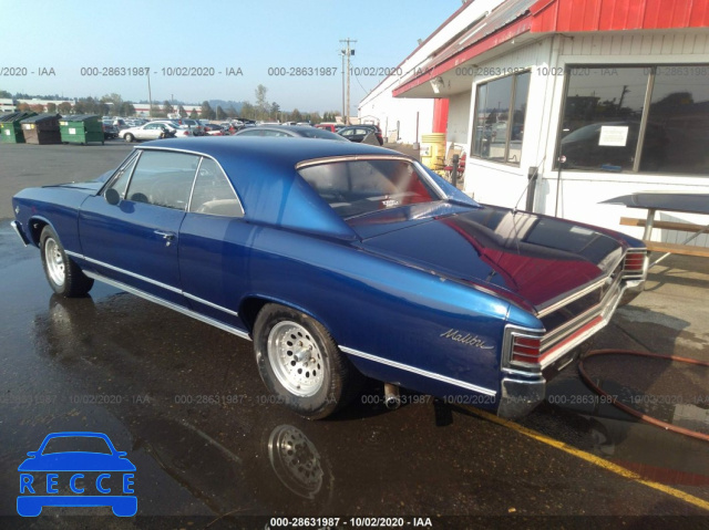 1967 CHEVROLET CHEVELLE 136177K183273 image 2