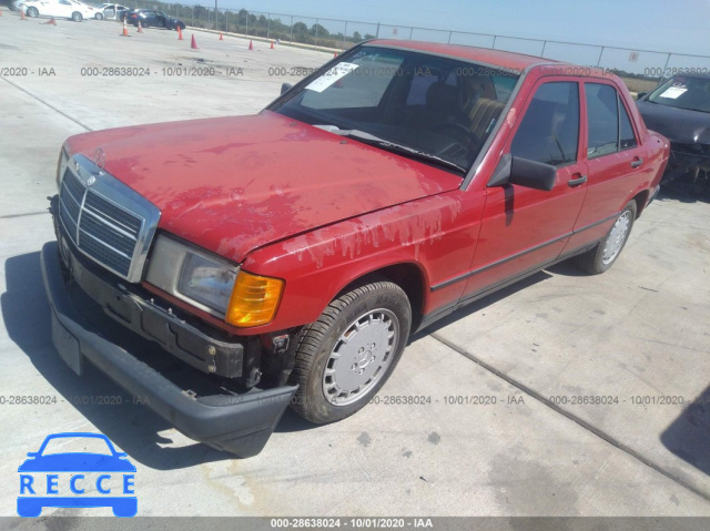 1987 MERCEDES-BENZ 190 DT WDBDB28D8HF355973 зображення 1