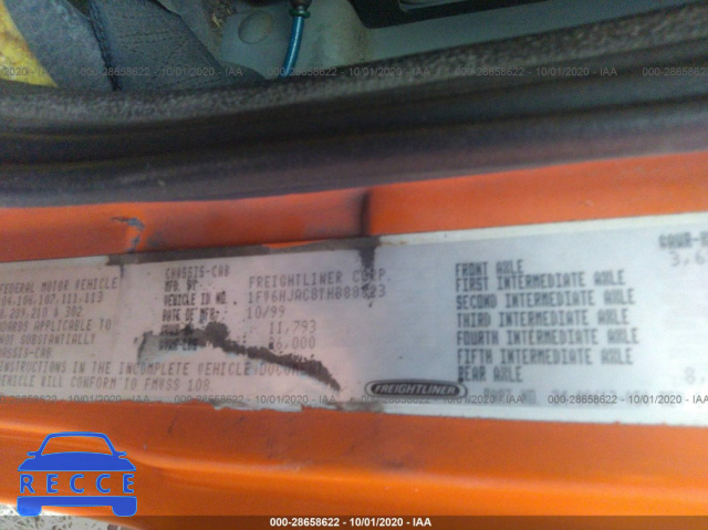 2000 FREIGHTLINER MEDIUM CONVENTIONAL FL70 1FV6HJAC8YHB88823 image 8