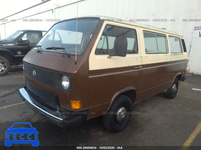 1982 VOLKSWAGEN VANAGON BUS WV2YG0259CH122533 зображення 1