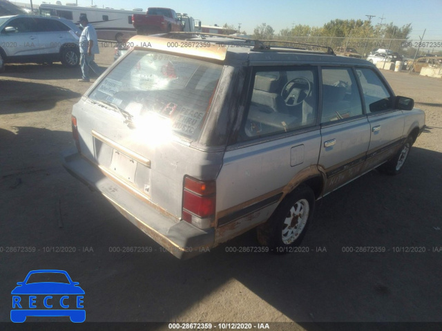 1986 SUBARU GL 4WD JF2AN53B1GE450772 Bild 3