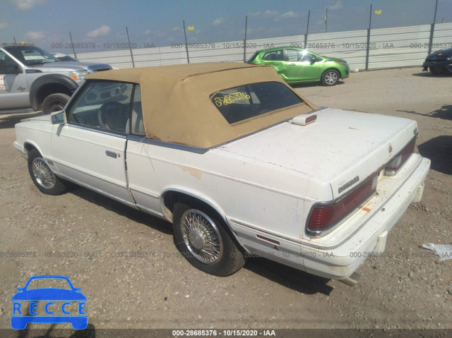 1986 CHRYSLER LEBARON 1C3BC55E0GG288349 image 2