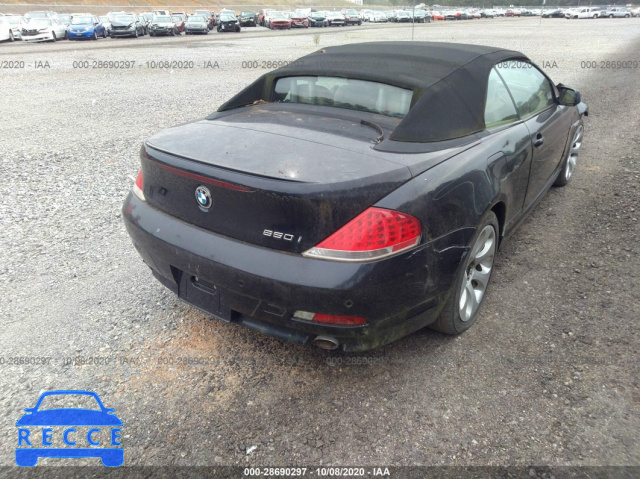 2006 BMW 6 SERIES 650CI WBAEK134X6CN78115 зображення 3