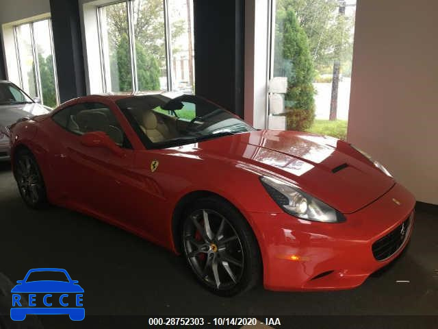 2012 FERRARI CALIFORNIA ZFF65LJAXC0189038 image 0