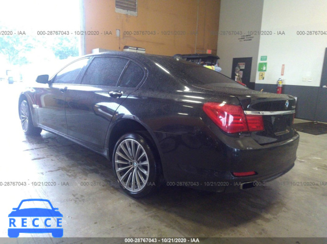 2009 BMW 7 SERIES 750LI WBAKB83579CY60138 image 2