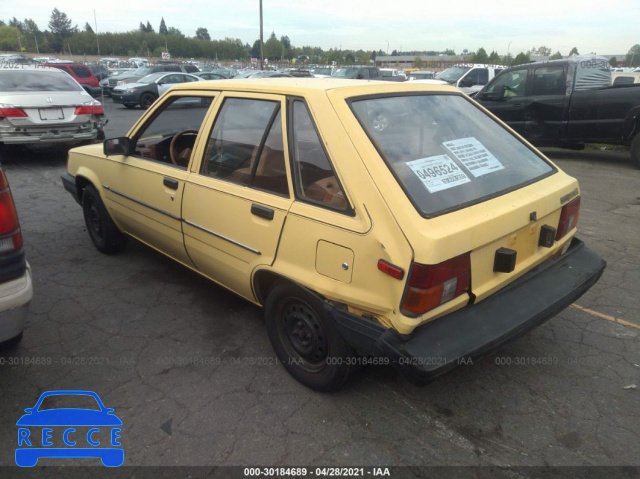 1983 TOYOTA TERCEL DELUXE JT2AL32H5D3507117 image 2