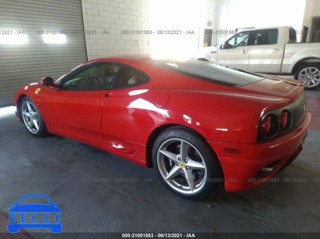 2000 FERRARI 360 MODENA/MODENA F1 ZFFYU51A3Y0120058 image 2