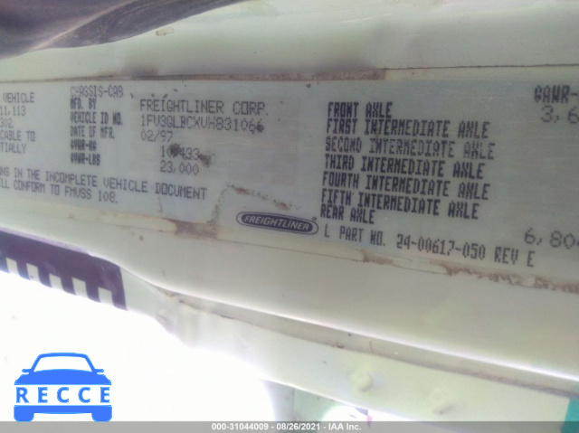 1997 FREIGHTLINER MEDIUM CONVENTIONAL FL60 1FV3GLBCXVH831066 image 8