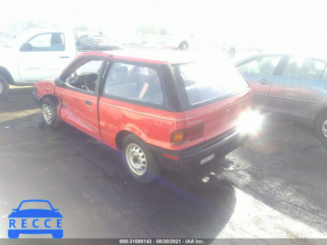 1991 DODGE COLT  JB3CU14A3MU060784 зображення 2