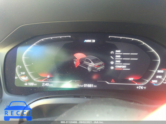 2021 BMW M3  WBS53AY03MFL45011 Bild 6