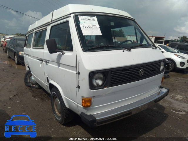 1983 VOLKSWAGEN VANAGON CAMPMOBILE WV2ZA0259DH004716 зображення 0