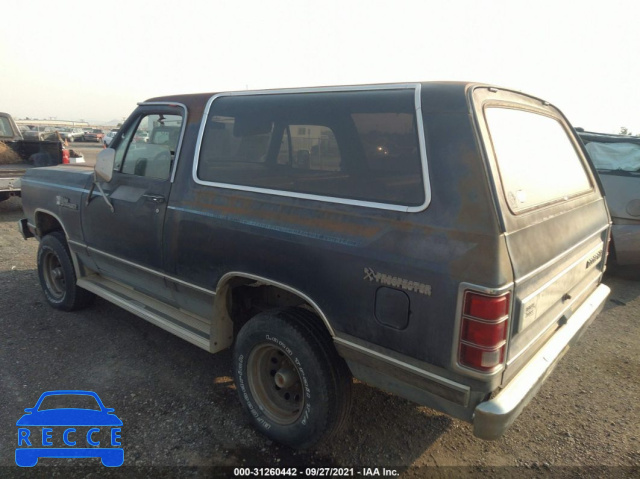 1984 DODGE RAMCHARGER AW-100 1B4GW12WXES293841 image 2