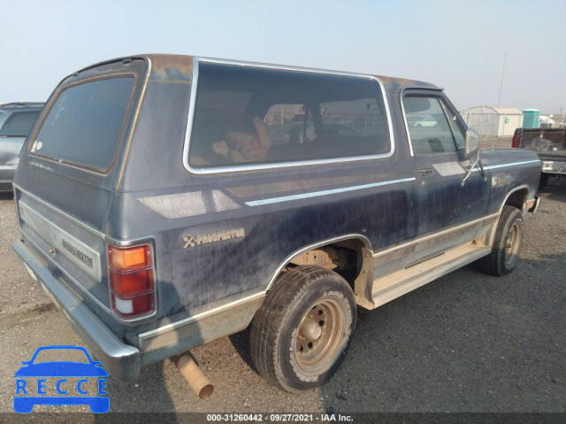 1984 DODGE RAMCHARGER AW-100 1B4GW12WXES293841 image 3