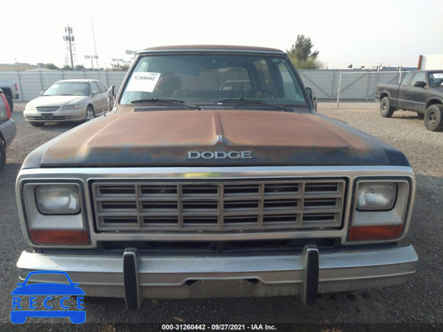 1984 DODGE RAMCHARGER AW-100 1B4GW12WXES293841 image 5