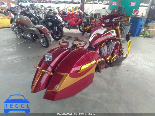 2010 VICTORY MOTORCYCLES CROSS COUNTRY  5VPDB36D2A3003989 image 3