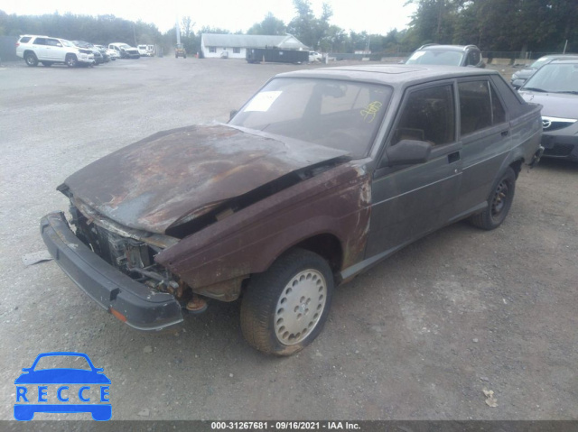 1988 ALFA ROMEO MILANO GREEN ZARDA1247J1051386 image 1