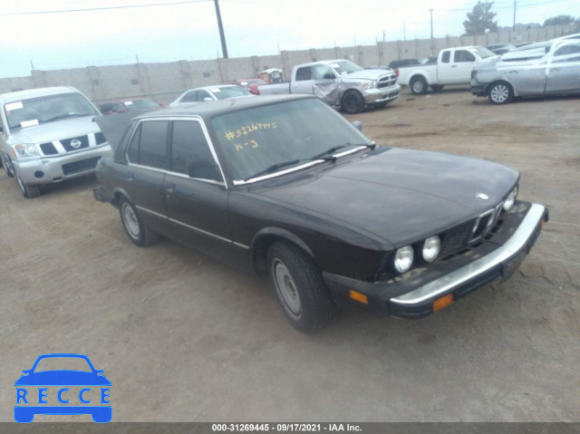 1986 BMW 535 I WBADC7409G0963661 image 0