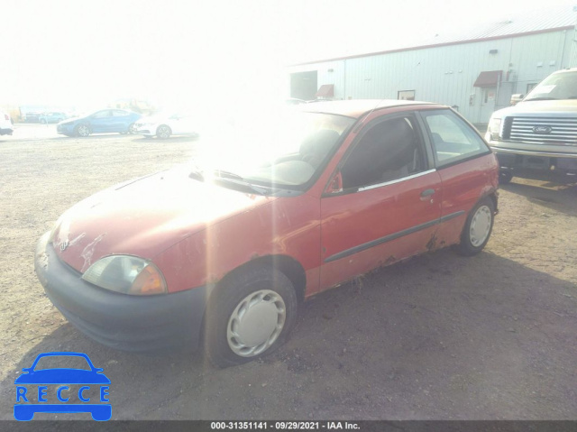 1998 SUZUKI SWIFT  2S2AB21H3W6604677 image 1