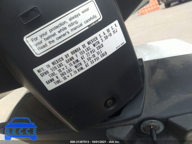 2002 HONDA CH80  3H1HF03192D700276 image 9