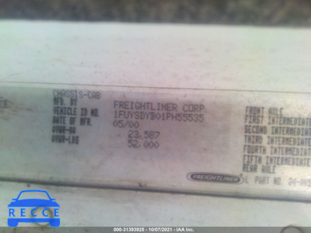 2001 FREIGHTLINER ST120 ST120 1FUYSDYB01PH55535 image 8