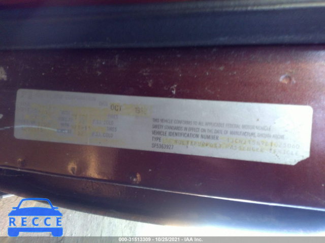 1983 JEEP WAGONEER  1JCNJ15N9DT025060 image 8