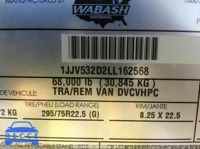 2020 WABASH NATIONAL CORP WABASH NATIONAL CORP 1JJV532D2LL162568 image 8