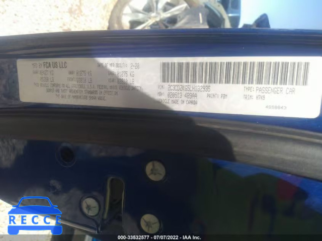 2020 DODGE CHALLENGER GT 2C3CDZKG5LH132935 Bild 8