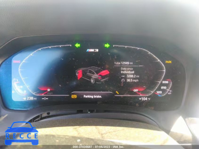 2021 BMW M3 WBS53AY00MFL49405 image 6