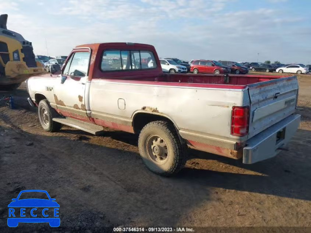 1989 DODGE W-SERIES W150 1B7HM16Z7KS152299 image 2