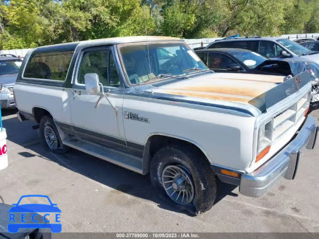 1986 DODGE RAMCHARGER AW-100 3B4GW12W4GM630998 зображення 0