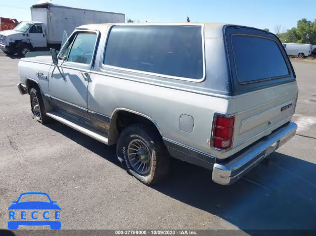 1986 DODGE RAMCHARGER AW-100 3B4GW12W4GM630998 Bild 2