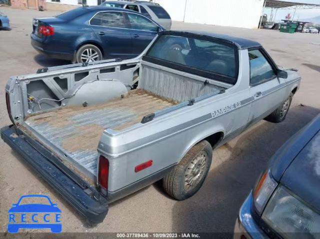 1984 DODGE RAMPAGE 1B7EZ64C5ED111842 image 3