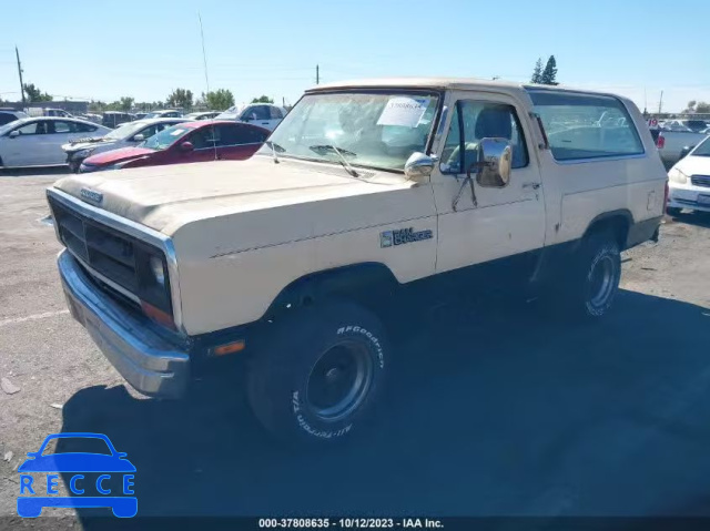 1987 DODGE RAMCHARGER AW-100 3B4GW12T1HM734338 image 1