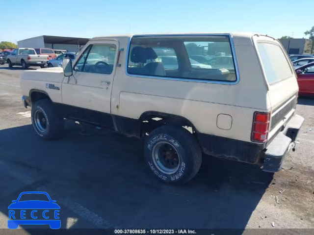 1987 DODGE RAMCHARGER AW-100 3B4GW12T1HM734338 Bild 2