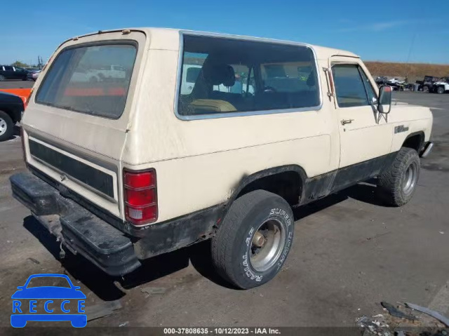 1987 DODGE RAMCHARGER AW-100 3B4GW12T1HM734338 image 3