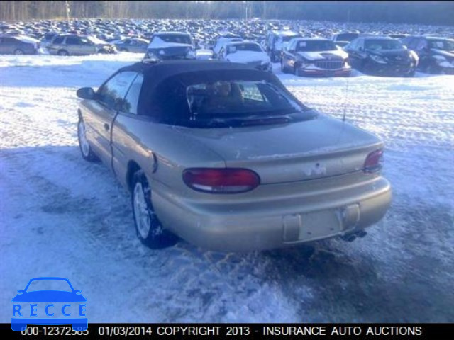 1999 CHRYSLER SEBRING JX 3C3EL45H3XT552676 image 2