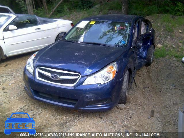 2011 Subaru Legacy 2.5I AWD 4S3BMBA65B3230002 зображення 1