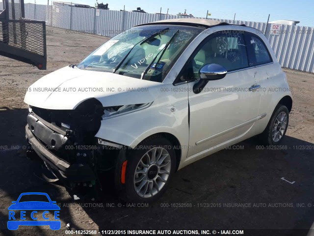 2014 Fiat 500 3C3CFFER9ET169261 Bild 1