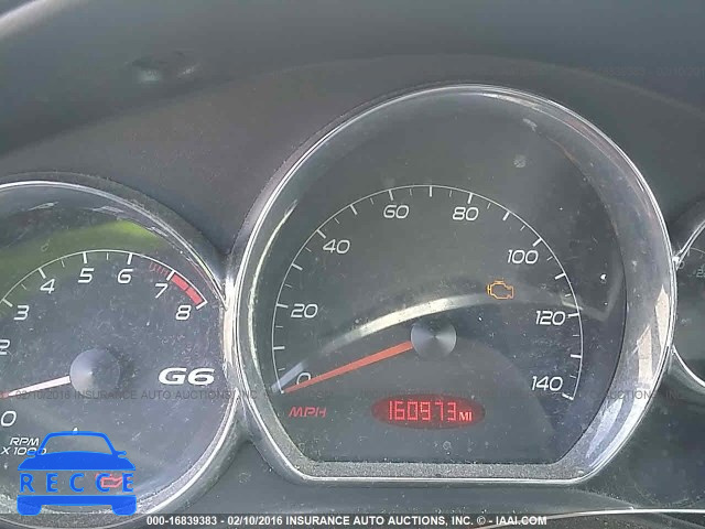 2007 Pontiac G6 1G2ZF58B974143299 зображення 6