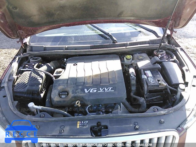 2011 Buick Lacrosse CXS 1G4GE5GD4BF281284 зображення 9