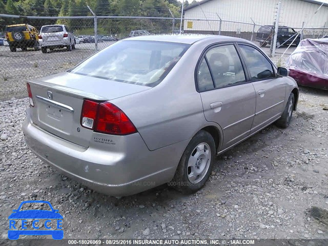 2003 Honda Civic HYBRID JHMES95683S015256 image 3
