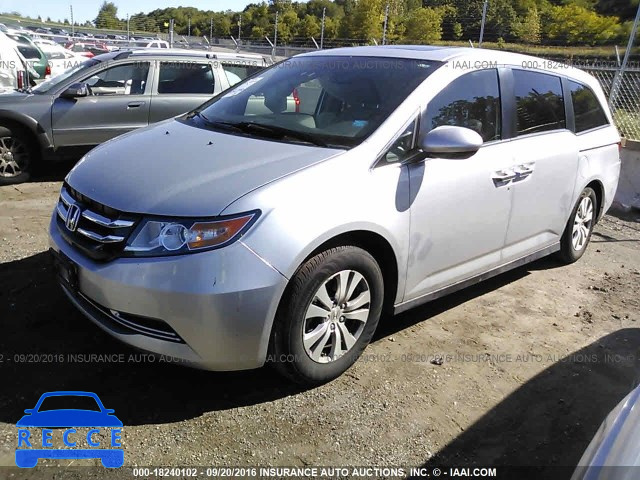 2014 Honda Odyssey EXL 5FNRL5H64EB030308 зображення 1