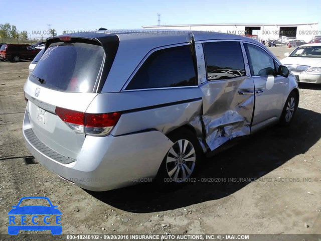 2014 Honda Odyssey EXL 5FNRL5H64EB030308 зображення 3