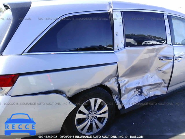 2014 Honda Odyssey EXL 5FNRL5H64EB030308 зображення 5