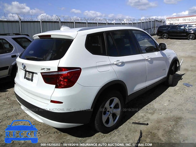 2011 BMW X3 XDRIVE28I 5UXWX5C59BL712369 зображення 3