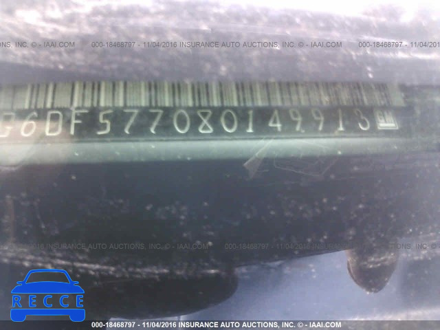 2008 Cadillac CTS 1G6DF577080149913 image 8