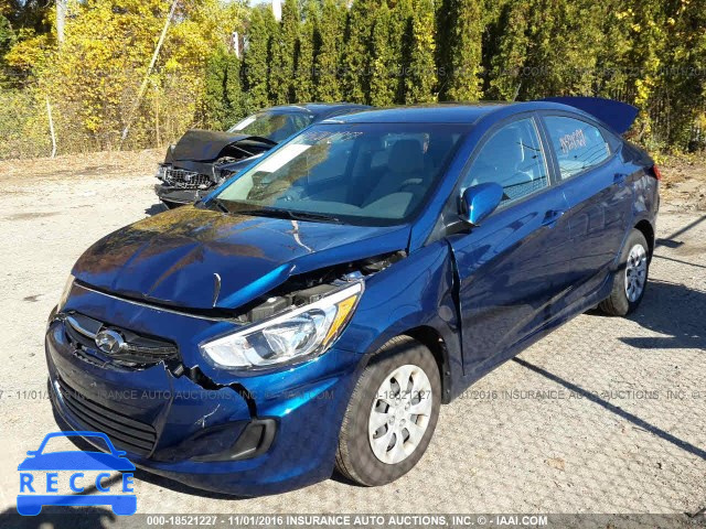 2016 Hyundai Accent KMHCT4AE5GU955638 image 1