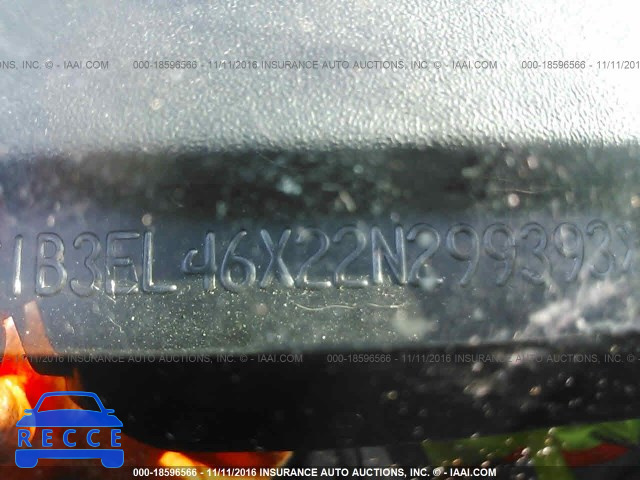 2002 Dodge Stratus SE PLUS 1B3EL46X22N299393 image 8